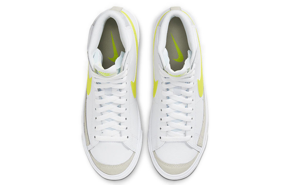 Кроссовки Nike Blazer 77 "Lemon Venom" (Женская размерная сетка)