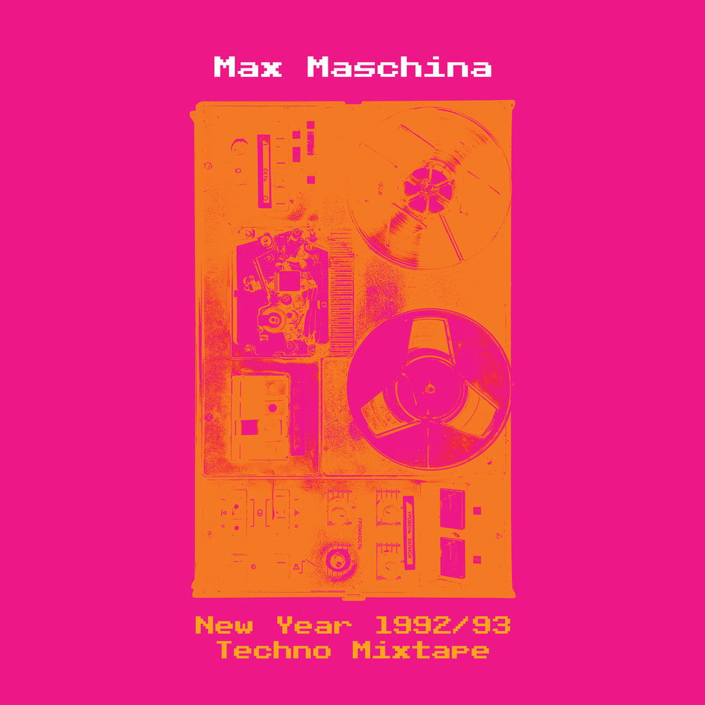 MC: Max Maschina — «New Year 1992-93 Techno Mixtape» (1993/2024) [Limited Edition Tape]