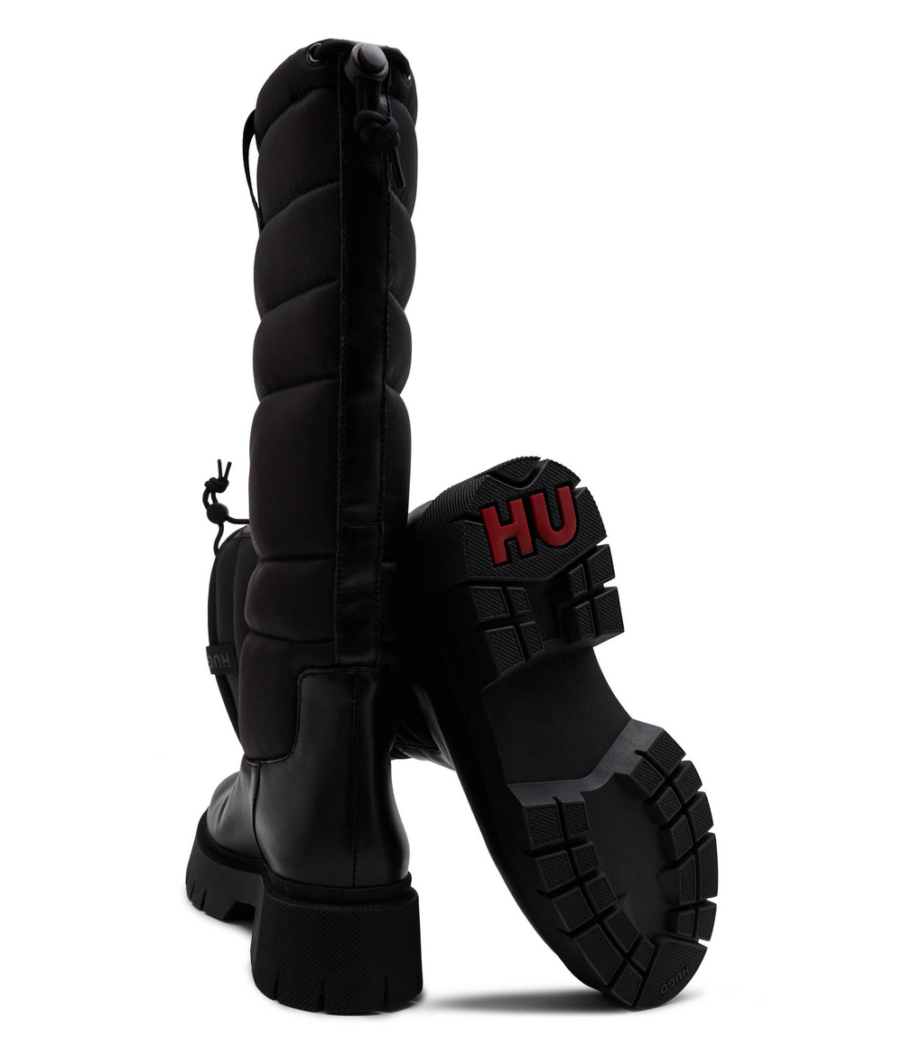 Кожаные офицерские сапоги kris_boot_ny HUGO - черный(50504706)