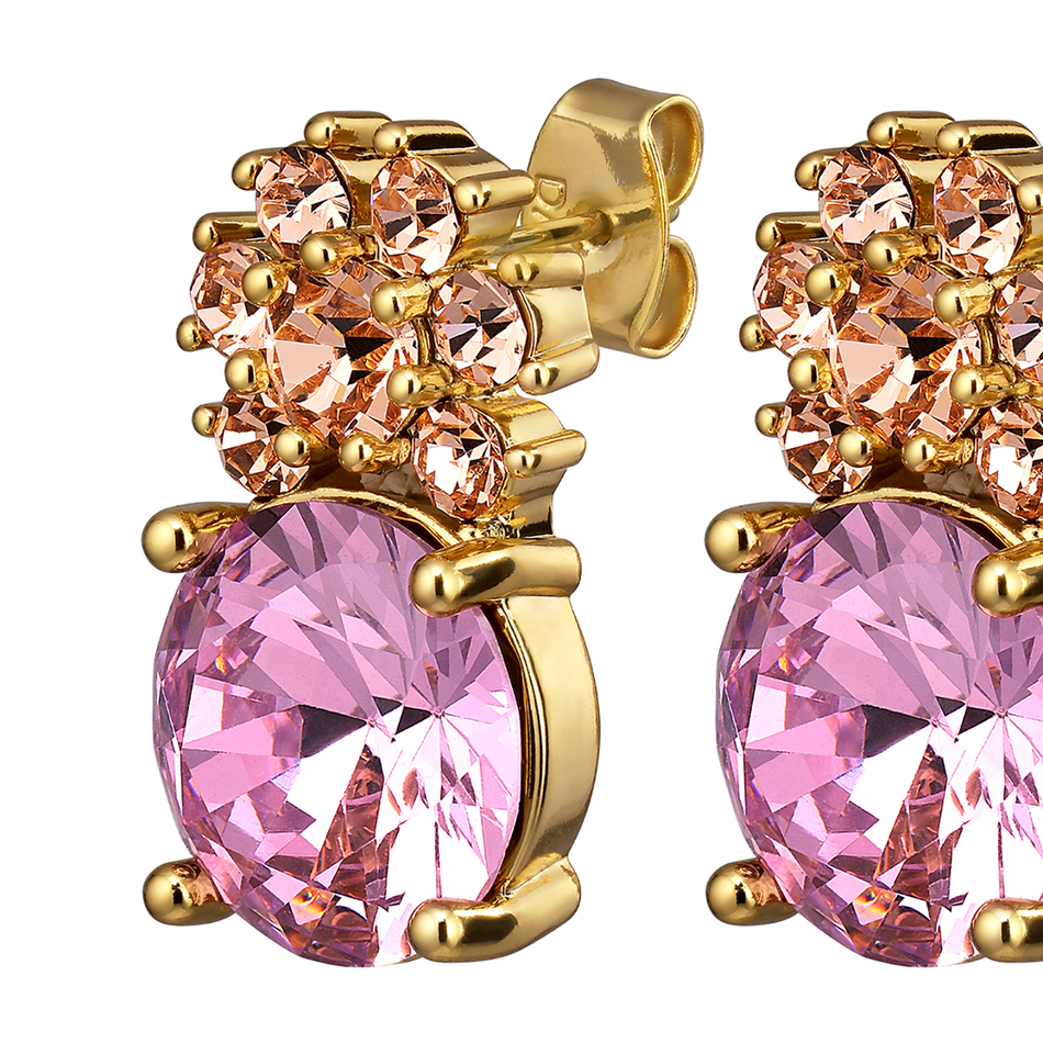 Серьги Dyrberg Kern BECKIA SG LIGHT ROSE / PEACH 460070