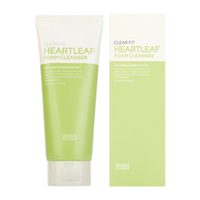 Пенка для умывания с экстрактом Хауттюйнии Tenzero Clear Fit Heartleaf Foam Cleanser 180г