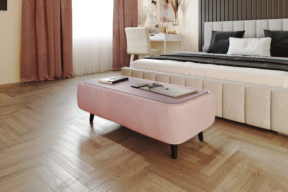 Стол журнальный Пай, Пыльная роза