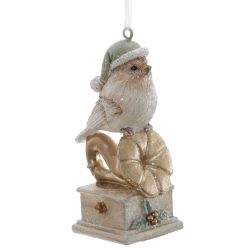 GAEM Фигурка декоративная подвесная "Птичка", L3,5 W3,5 H9 см, 2в.