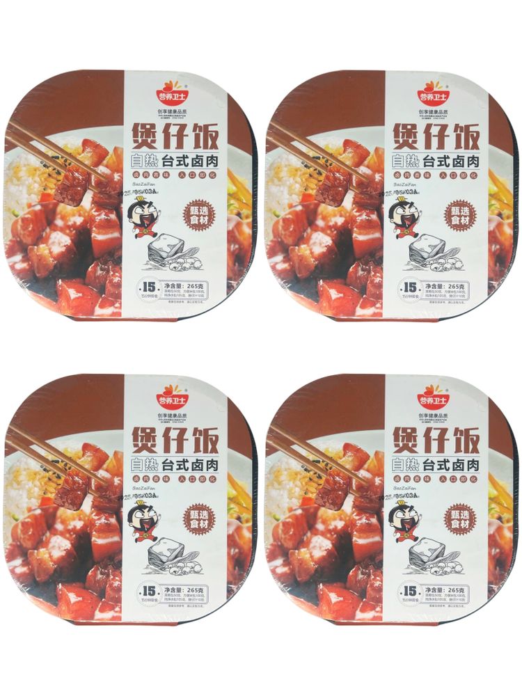 Саморазогревающийся рис Shandong Свинина Тайвань 265 г x 4 шт