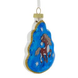 GAEM Украшение новогоднее "Елочка с лошадкой", L8 W2,5 H11 см