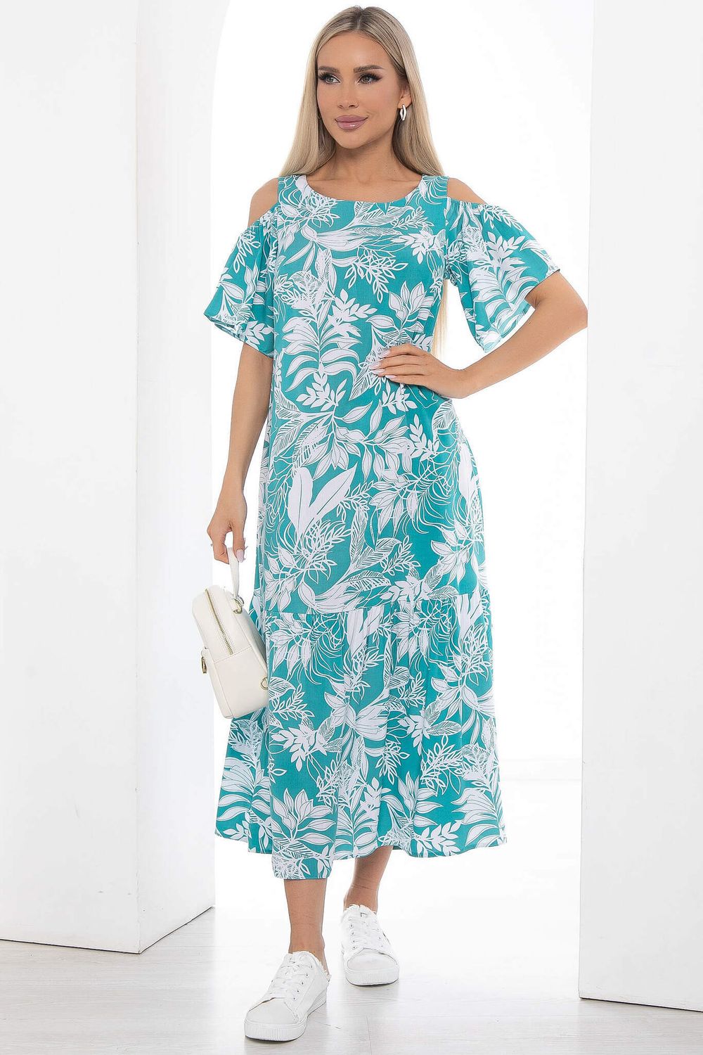 Платье "Марианна" (бирюзовая мята) П8854 LT Collection (Акция)