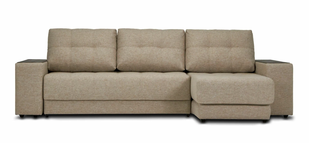 Угловой диван Босс ХЛ Рогожка Венто бежевый(снят с продажи)