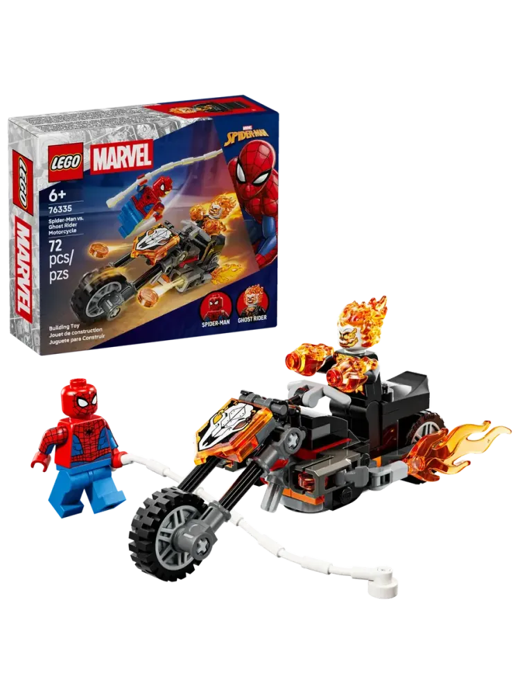 Конструктор Marvel 76335 Человек-паук против Гонщика