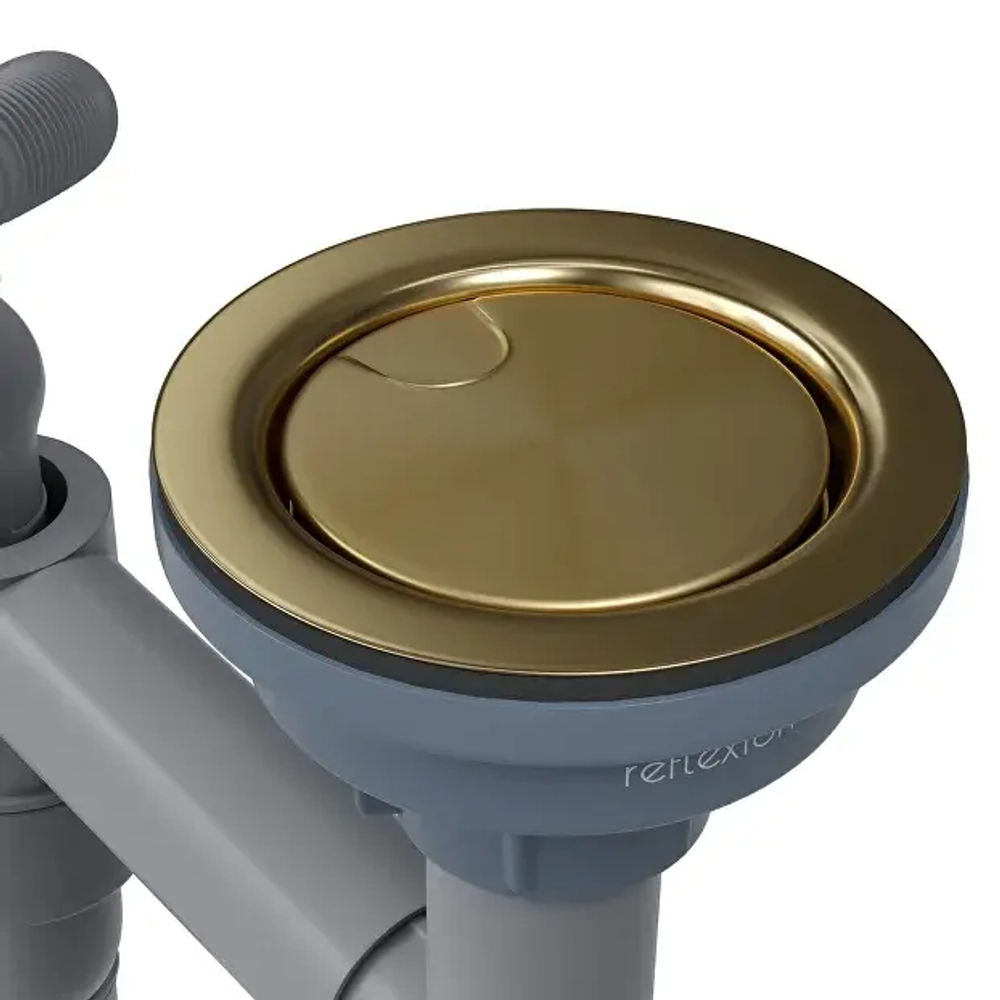 Кухонная мойка Reflexion Maggiore RX2365GD брашированное золото