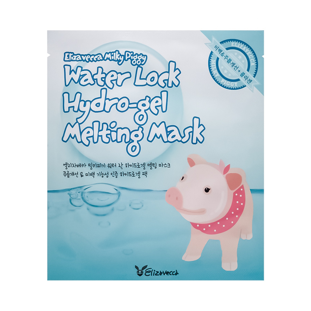 Elizavecca Milky Piggy Water Lock Hydro-gel Melting Mask Суперувлажняющая гидрогелевая маска 30г
