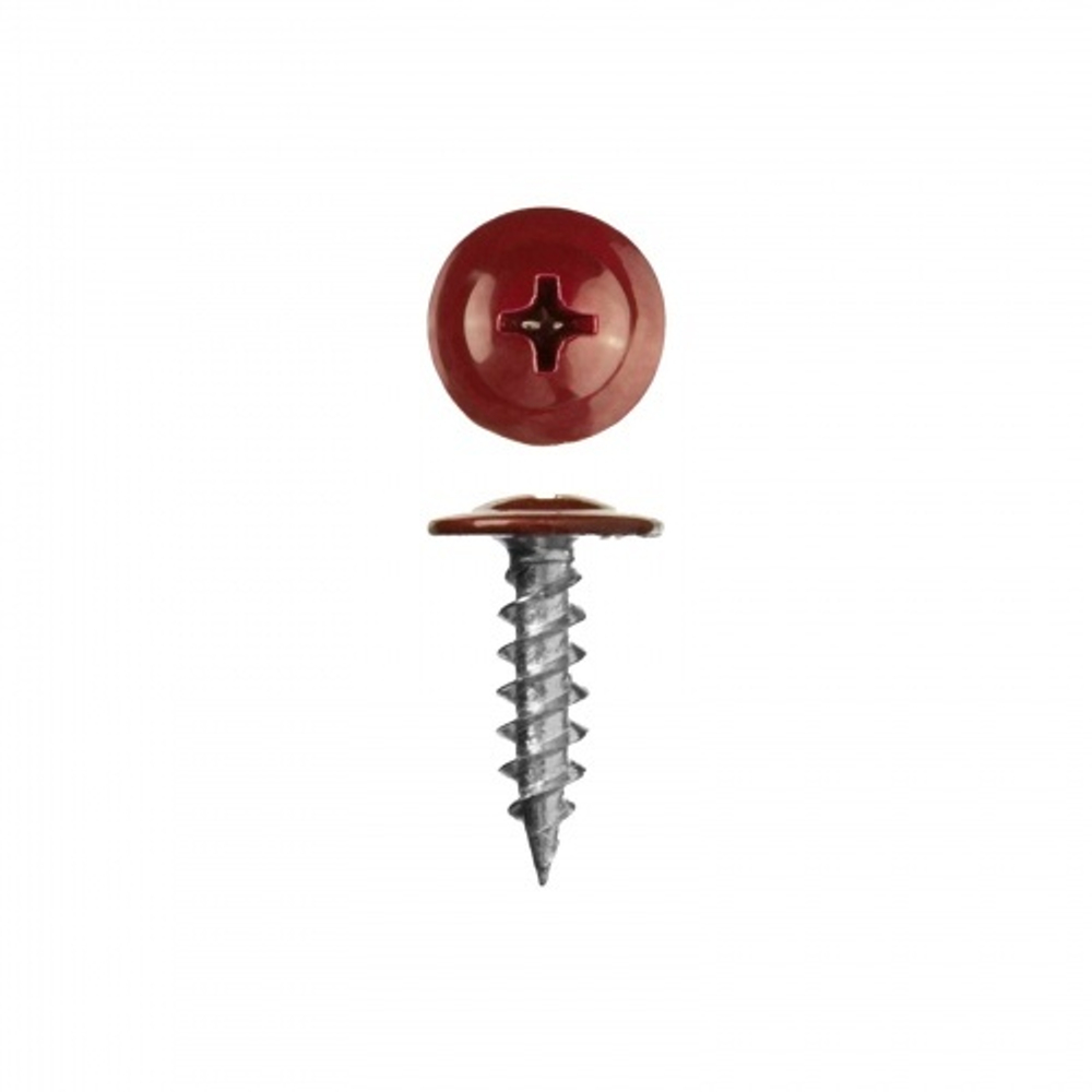 Саморез с пресс-шайбой острый 4,2*16 RAL 3003