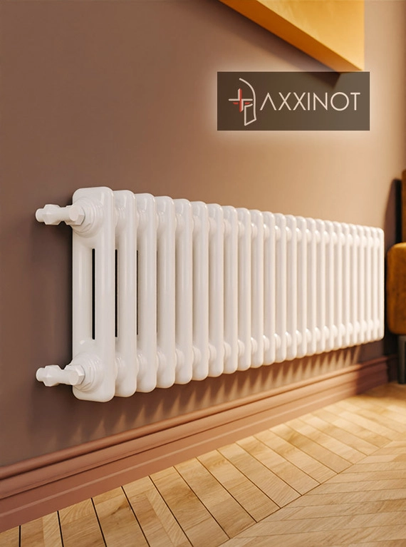 Axxinot Sentir 2020 - двухтрубный трубчатый радиатор высотой 200 мм, боковое подключение