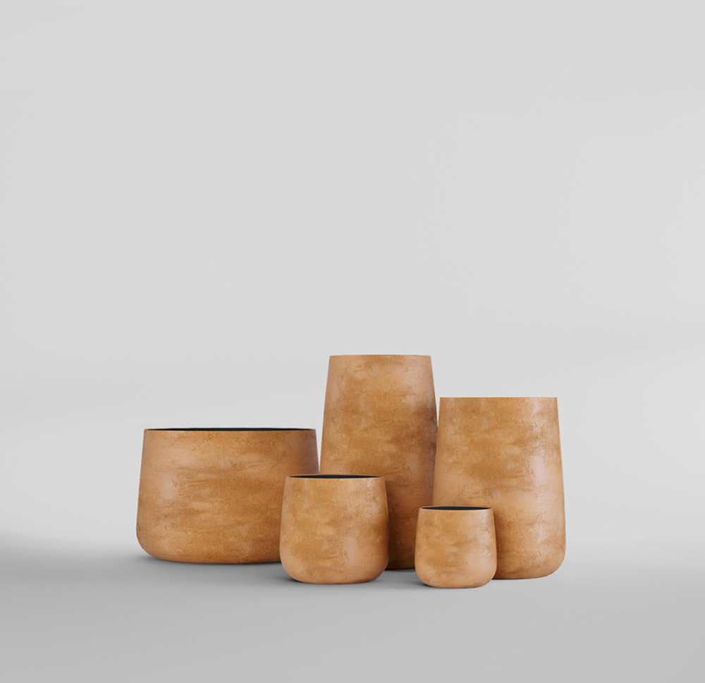 Кашпо, коллекция Color, форма CONE