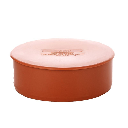 Заглушка ПП (полипропилен) для наружной канализациии Дн 110, РосТурПласт