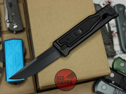 Нож Reate BLACK Exo S/E V.2025 - черная рукоять, черный клинок