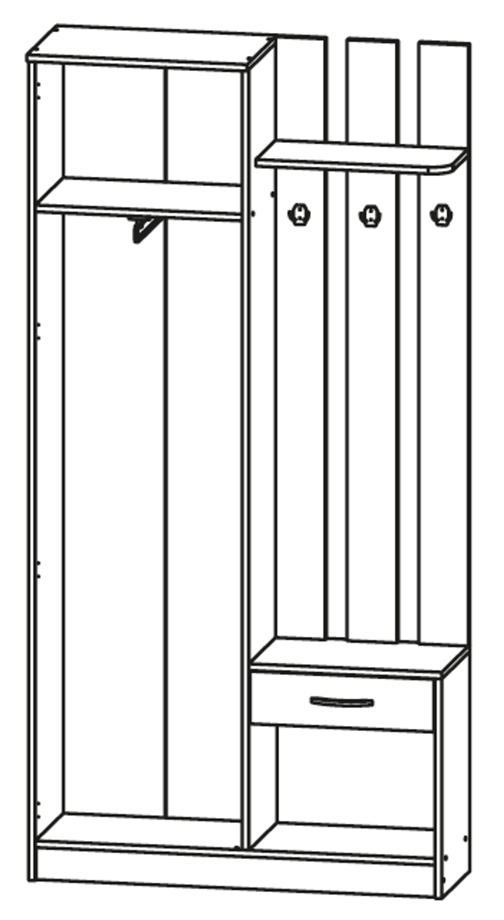 София 8 Прихожая (ЦРК.СОФ.08)