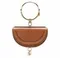 Сумка Chloé Nile Minaudiere коричневый