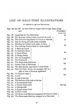Home-made toys for girls and boys. Wooden and cardboard toys, mechanical and electrical toys | Albert Neely Hall