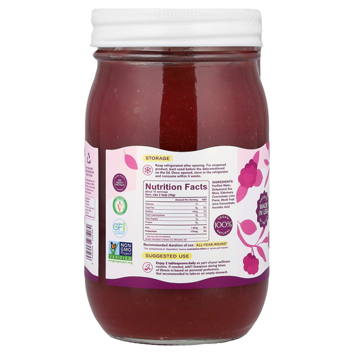 True Sea Moss, Natural Superfood from the Sea, бузина, 473 мл (16 жидк. Унций)