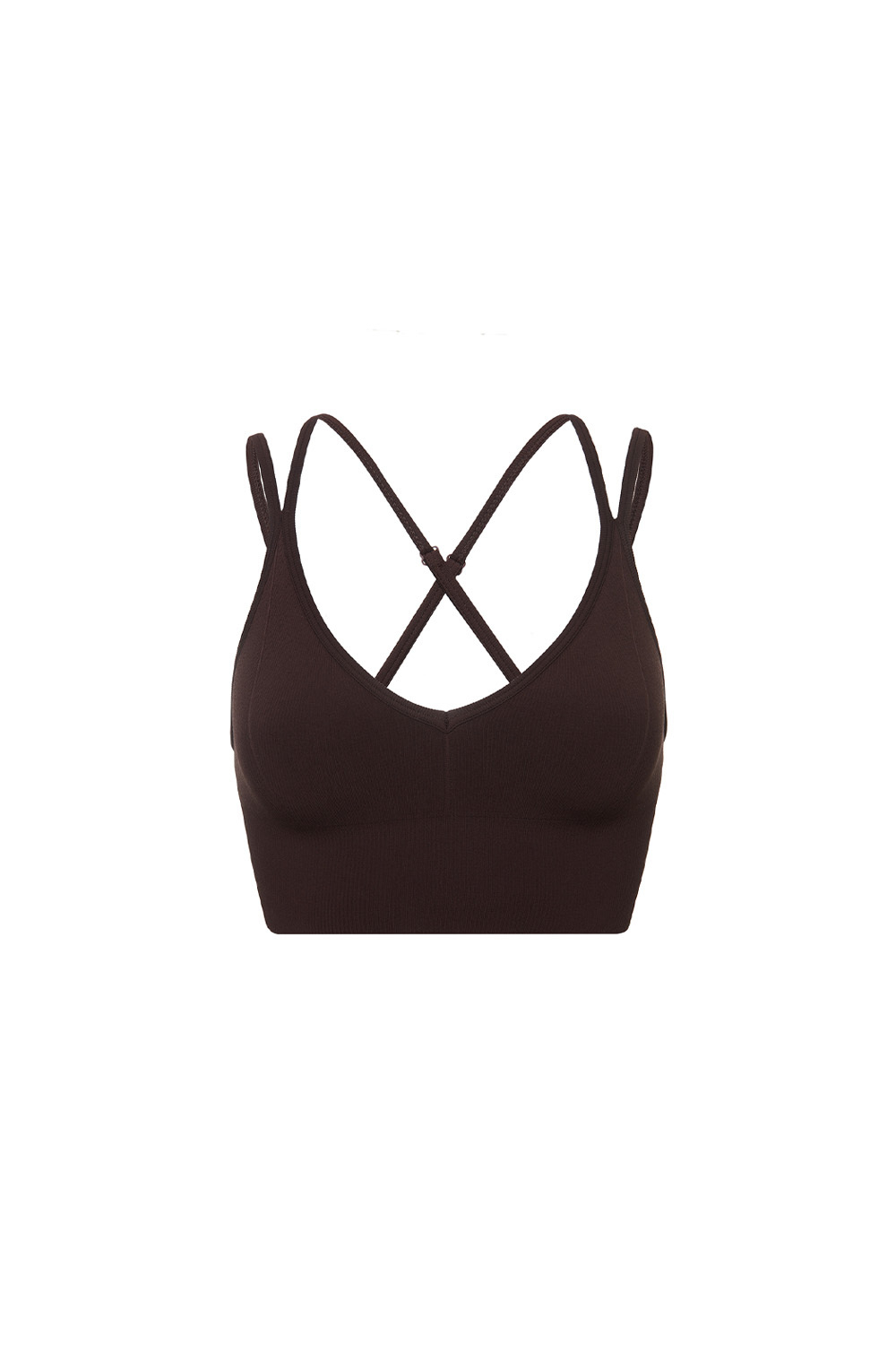 Топ №154 с чашкой Баклажан