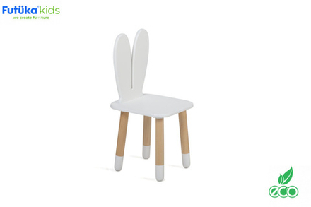 Детский стульчик Mini (Белый, 300х300х650, Зайчик)