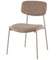 Стул Talio, коричневый, бежевые ножки