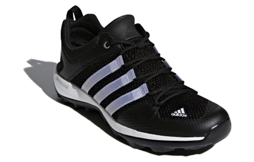 Adidas Breathable Anti skidding Shoes "Black Silver"
