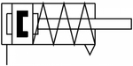 AEVU-100-25-P-A Компактный цилиндр