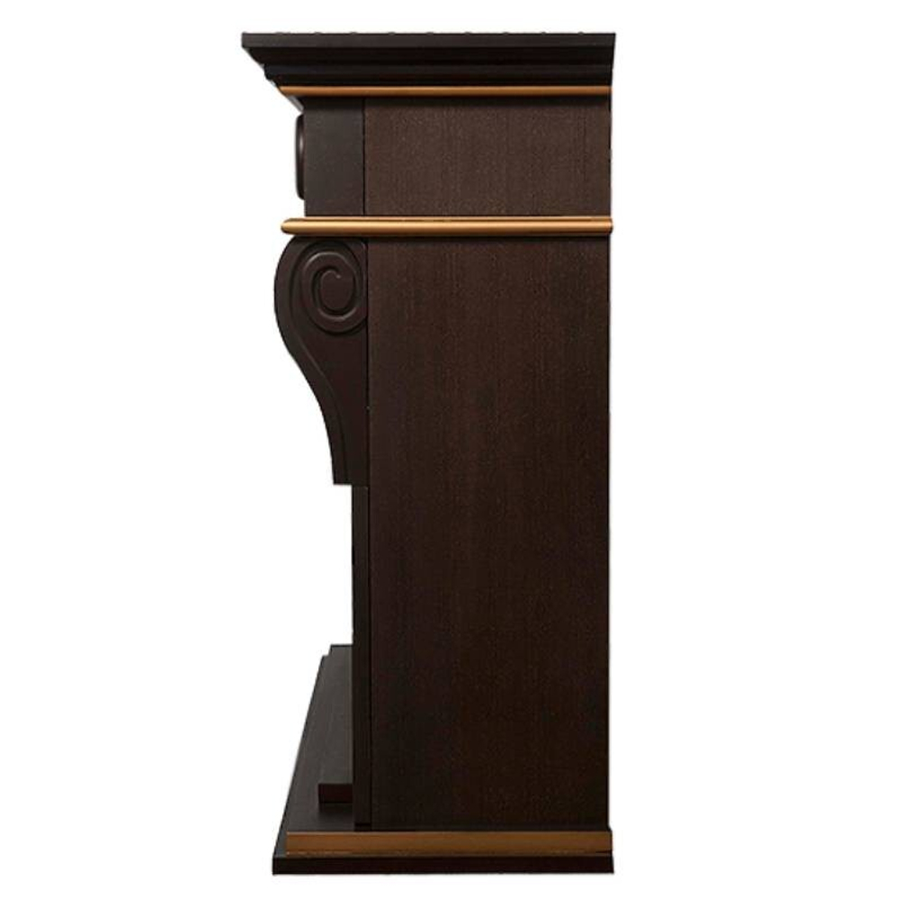 Портал Firelight Vittoriano 30 Темный дуб с золотой патиной