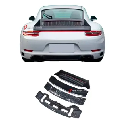 Крышка двигателя со спойлером Duck Tail в стиле 991.2 для PORSCHE 911 991.1 CARRERA 2011–2017