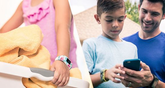 Трекер активности для детей Garmin Vivofit Jr Real Flower 010-01634-22