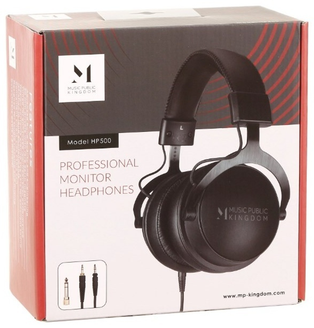 Наушники MUSIC PUBLIC KINGDOM HP500 черный