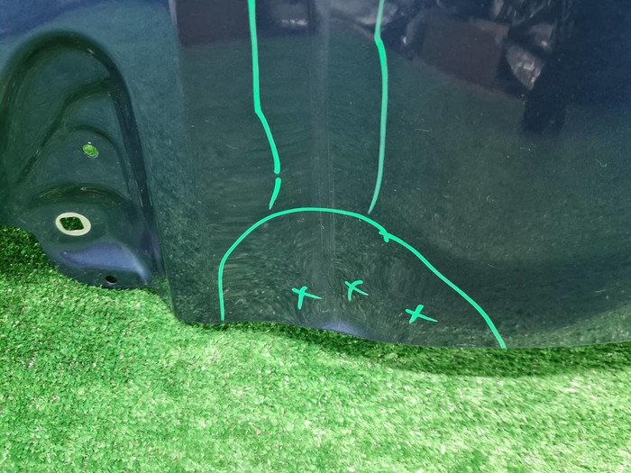 Крыло переднее правое Mercedes B w247 (2018-н.в.)