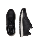 Кожаные кроссовки Emporio Armani - черный(X4X639 XD382)