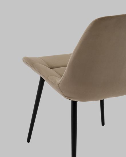 Стул Флекс N велюр капучино