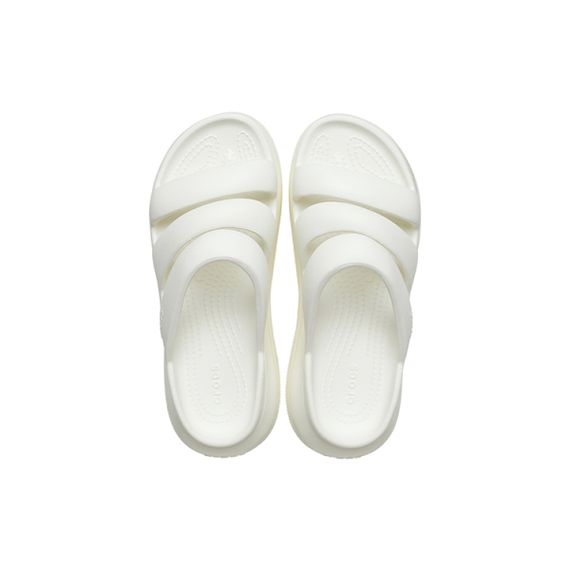 Crocs Mega Crush Triple Strap Sandal 'Chalk'