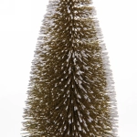 Ёлка декоративная «Сказочное сияние» 15 см, Золото