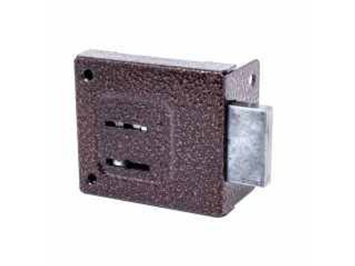 Замок накладной ЗН4-1 медь Птимаш (18шт/уп)