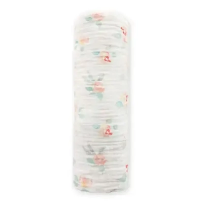 SwaddleDesigns SDM-1021WPPF Пеленка муслиновая - Watercolor Peachy Pink Floral