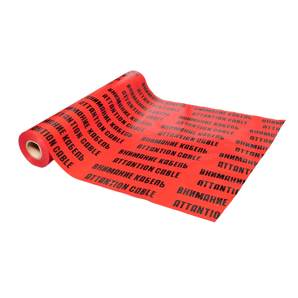 Лента сигнальная ЛСЭ "Осторожно кабель" 900x100 EKF Basic lse-900x100-bas