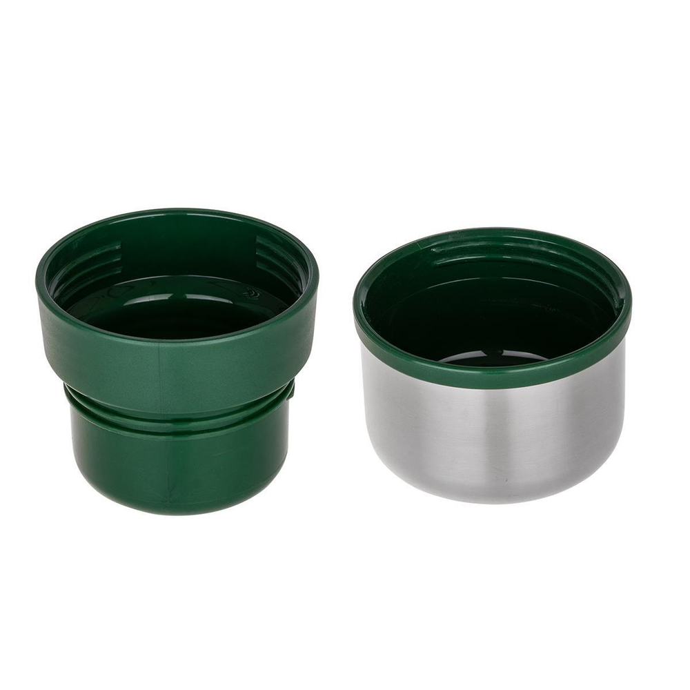 Термос Тонар 1000ML (HS.TM-057-G) с ситечком, 2 крышки-кружки (Зеленый)