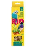 RIO (Рио) Палочки для волнистых попугайчиков и экзотов Суперзелень и водоросли (2х40 г)