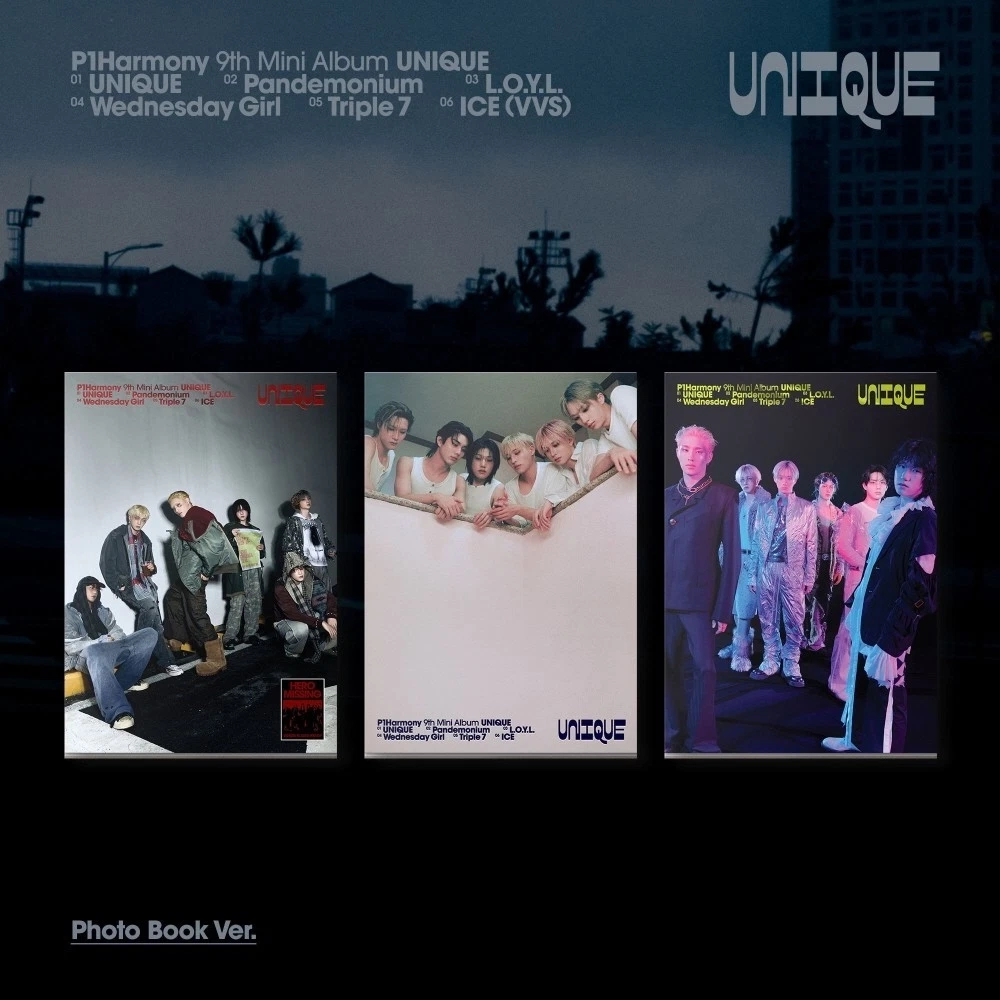 Альбом P1HARMONY - UNIQUE [Photobook ver.]