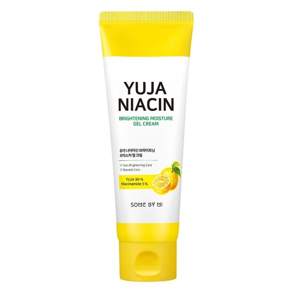 Some By Mi Гель-крем остветляющий - Yuja niacin brightening moisture gel cream, 100мл