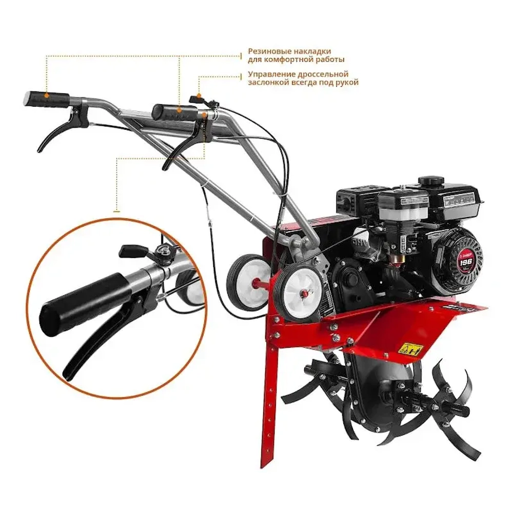 ЗУБР МКТ-170 культиватор бензиновый