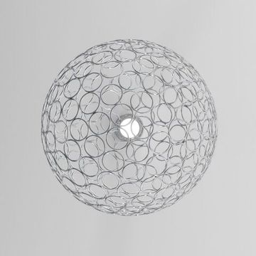 Подвесной светодиодный светильник с металлическим плафоном LED 5W 3000K 90353/1 хром Gemini Eurosvet