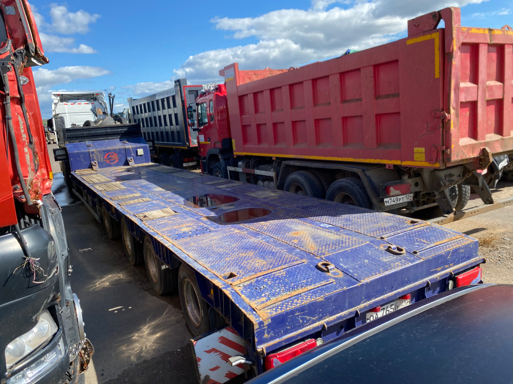 ЧДМ 9438* Полуприцеп тяжеловоз 4 оси 943845-0000060 (Не раздвижной)
