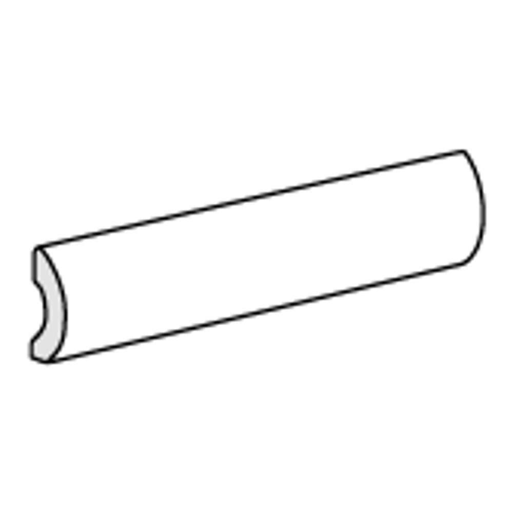 Equipe Bardiglio Pencil Bullnose Dark (1) 3x15