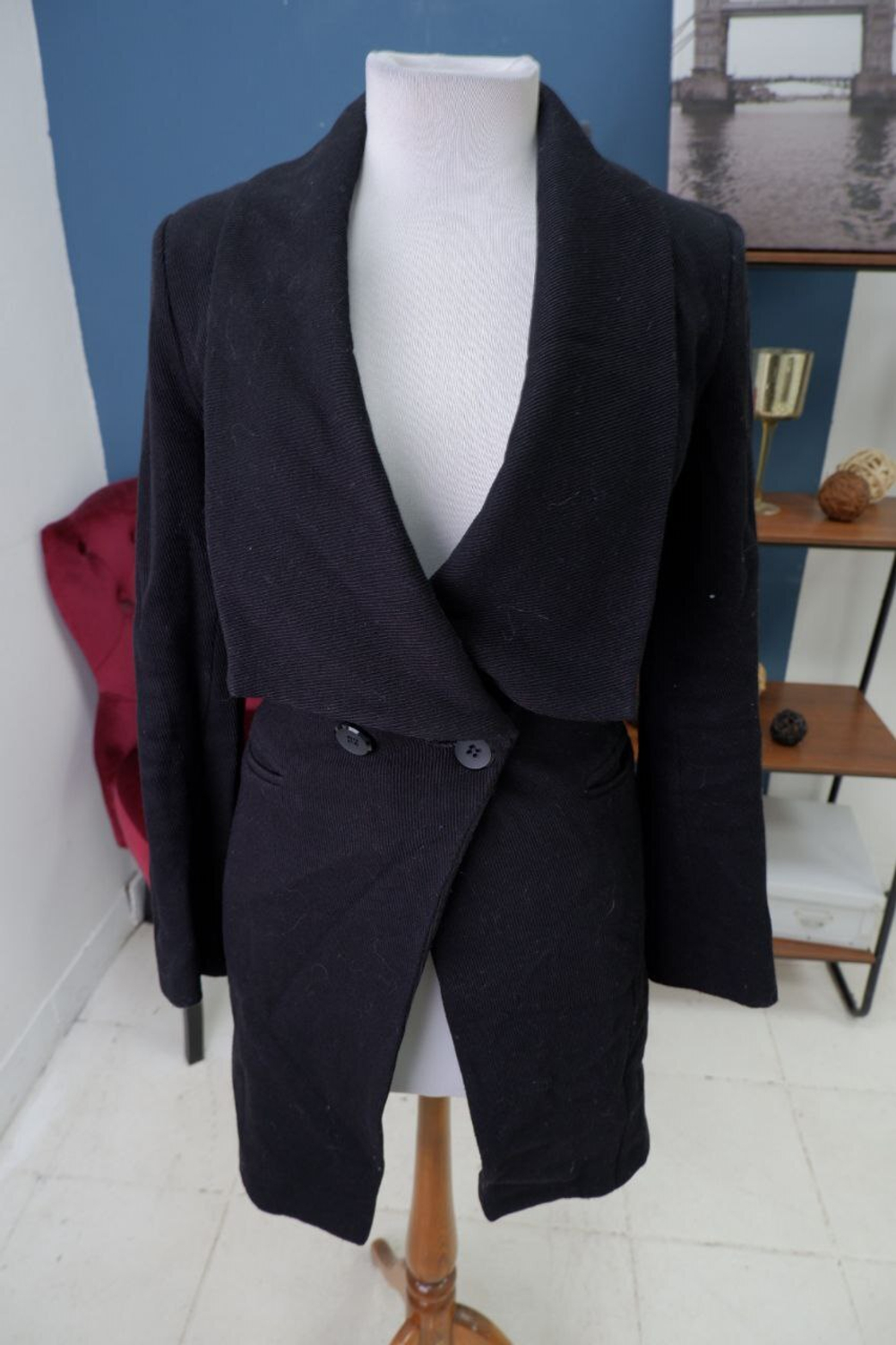 Пальто шерстяное 40-42 размер