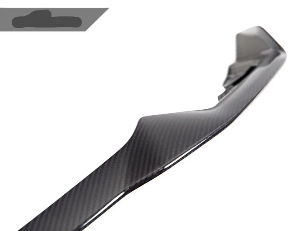 Карбоновая губа переднего бампера CS Style для BMW M2 F87 тюнинг